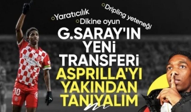 Galatasaray'ın yeni transferi Yaser Asprilla'yı yakından inceleyelim...