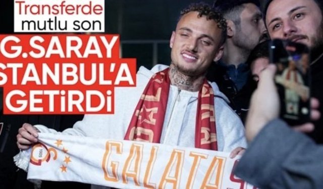 Galatasaray, Noa Lang'ı İstanbul'a getirdi