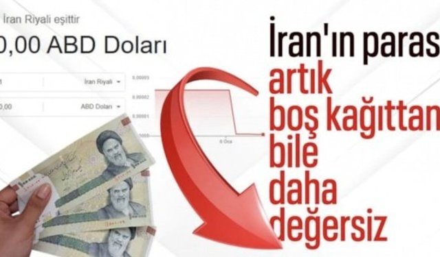 İran ekonomisinin çöküşü: İran parası değerini kaybetti