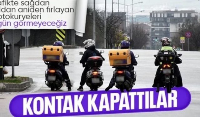 Kuryeler zammı beğenmedi: 3 gün kontak kapatacaklar