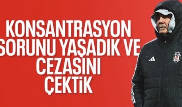 Sergen Yalçın: Çok ders çıkarabileceğimiz bir maç