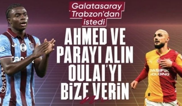 Trabzonspor'dan Oulai için Galatasaray'a ret
