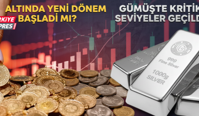 Altın ve gümüş fiyatlarında sert tırmanış: Kritik seviyeler geride kaldı! Yarın için gözler piyasada.