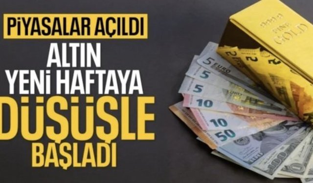ABD'nin ılımlı enflasyon verileri altın fiyatlarını düşürdü