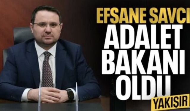Adalet Bakanlığı'na Akın Gürlek atandı