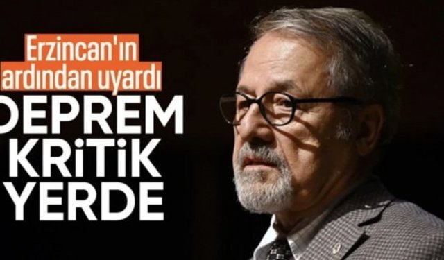Erzincan’daki 5'lik depremin ardından Naci Görür’den kritik uyarı