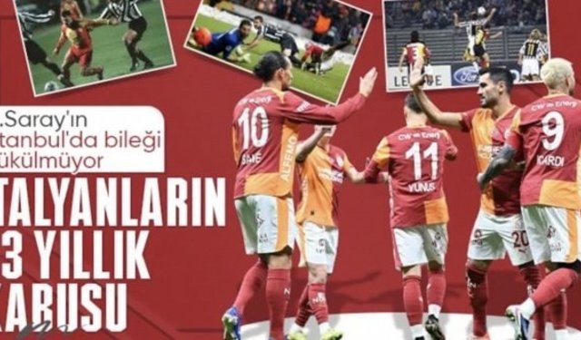 Galatasaray, yarın İtalyan ekiplerine karşı 27. maçına çıkacak