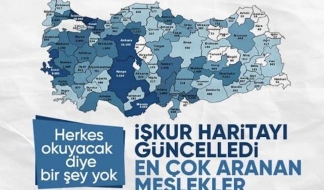 Güvenlik ve perakende meslekleri zirvede