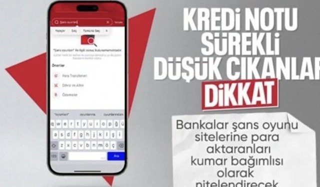 Kamu bankalarından şans oyunları ödemeleri kaldırıldı