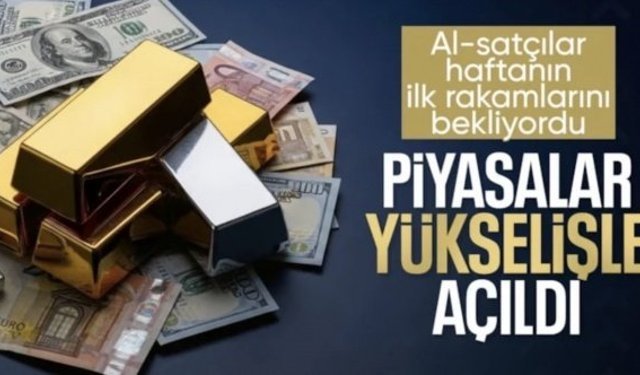 Rekor talep geldi! Altın yeni haftaya yükselişle başladı