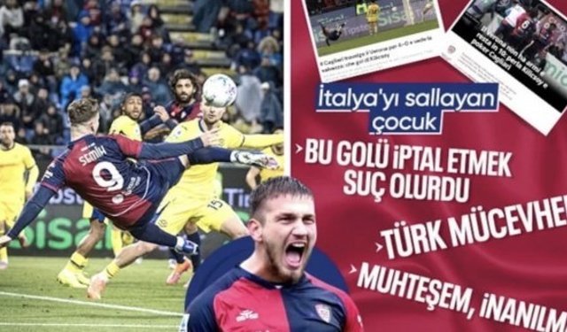 Semih Kılıçsoy İtalya'da manşetleri yaktı: Bu golü geçersiz saymak suç olurdu!