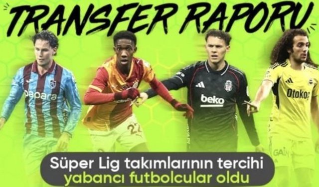 Süper Lig takımları tercihini yabancı futbolculardan yana kullandı