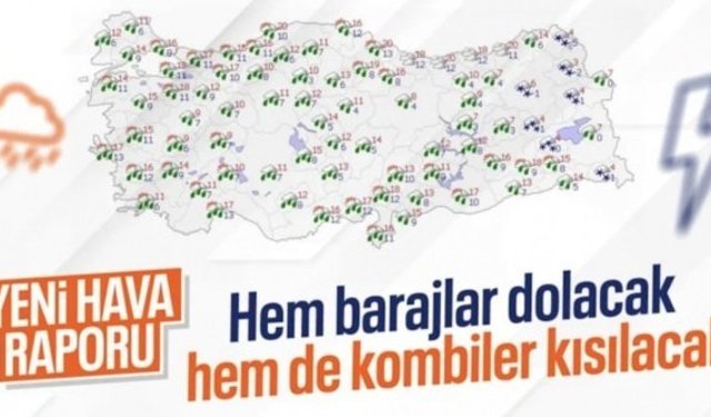 Ülke genelinde sıcaklıklar artıyor: Yağışlar sürüyor