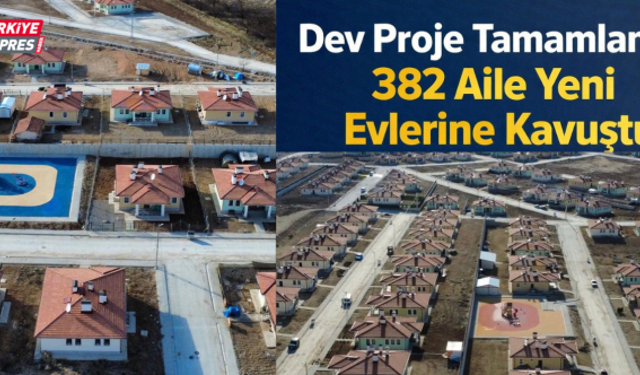 Malatya Akçadağ Ören Mahallesi’nde 382 Deprem Konutu Hak Sahiplerine Teslim Edildi