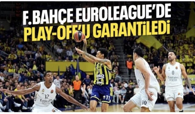 Fenerbahçe Beko, EuroLeague'de play-off'u garantiledi
