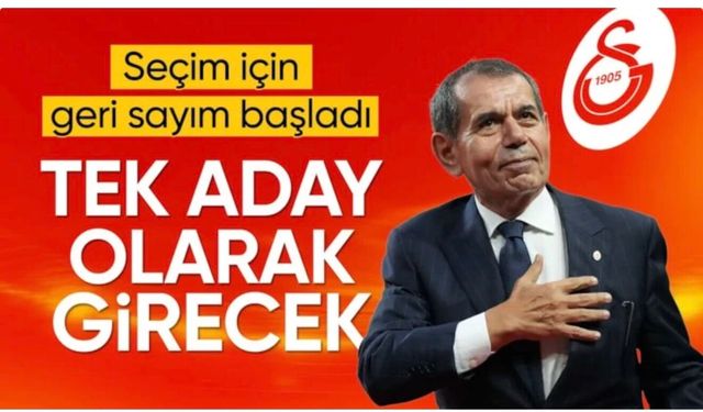 Galatasaray'da seçim yaklaşıyor: Tek aday Dursun Özbek olacak