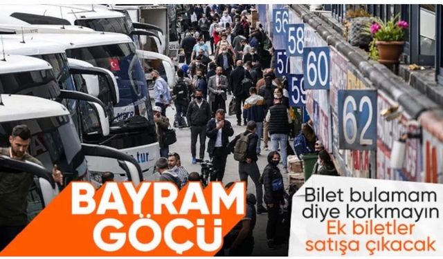 Çifte bayram tatilinde otobüs biletlerine yoğun ilgi