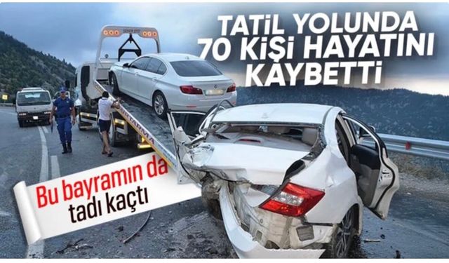 Mustafa Çiftçi: Kurban Bayramı'nda 70 vatandaşımızı trafik kazalarında kaybettik