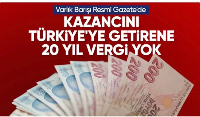 Vergiye yönelik düzenlemeleri içeren kanun Resmi Gazete'de yayımlandı