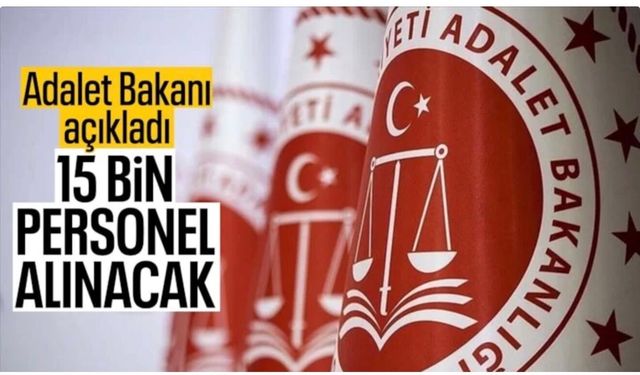 Adalet Bakanı Gürlek: Ailemize 15 bin yeni çalışma arkadaşı katıyoruz