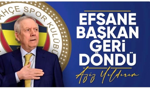 Fenerbahçe'nin yeni başkanı Aziz Yıldırım oldu