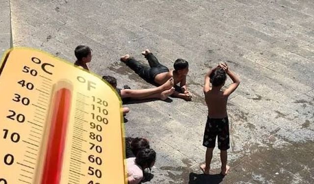 Diyarbakır'da sıcaklıklar 40 dereceye yaklaştı