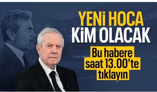 Fenerbahçe'den teknik direktör açıklaması