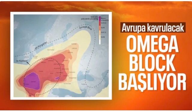 Avrupa, Omega Block kaynaklı sıcak hava dalgasıyla kavruluyor