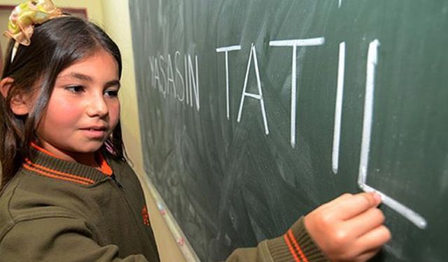 Yaz tatili başladı: 18 milyon öğrenci karne aldı