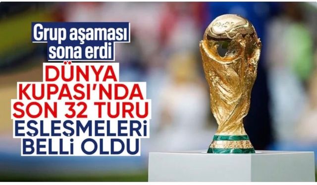 2026 FIFA Dünya Kupası'nda son 32 turu eşleşmeleri belli oldu