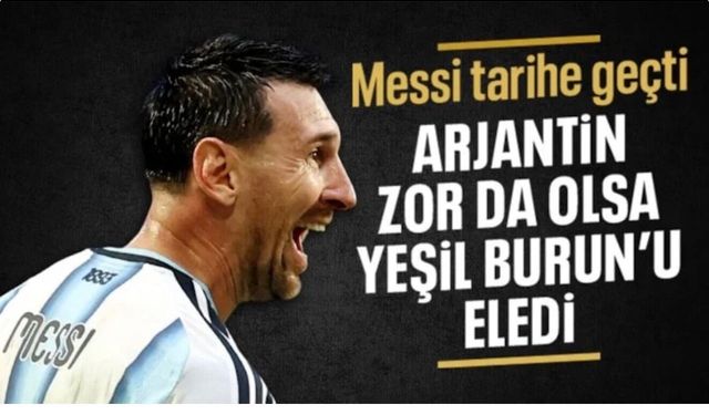 Arjantin, Yeşil Burun Adaları'nı uzatmalarda eledi