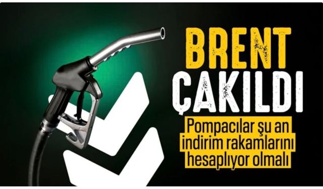 Brent petrol çakıldı: Benzin ve motorinde indirim beklentisi