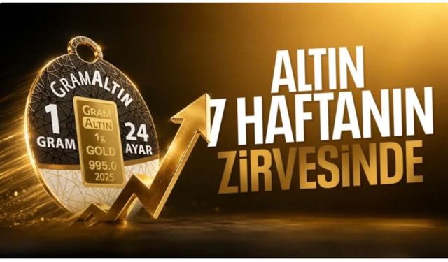 Altın 7 haftanın zirvesinde: Gram altın 6 bin 500'ü aştı
