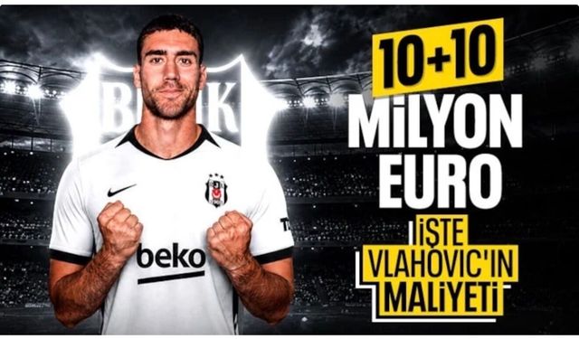Beşiktaş mutlu sona ulaştı: Dusan Vlahovic, İstanbul'a geliyor...