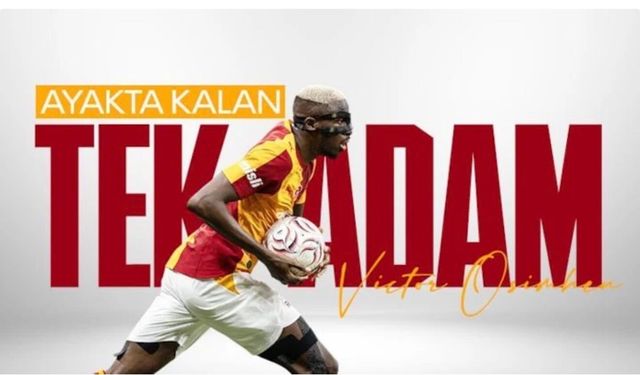 Galatasaray'ı kurtaran isim oldu: Victor Osimhen...