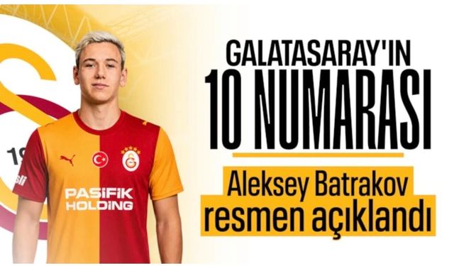 Galatasaray, Aleksei Batrakov transferini resmen açıkladı