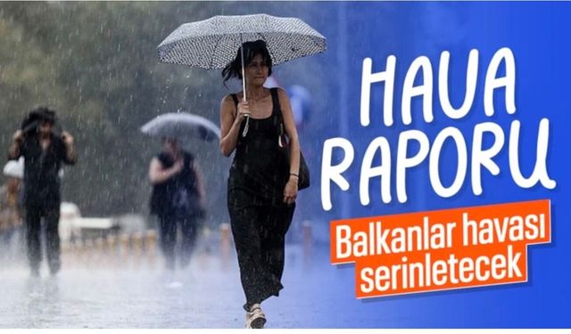 Ülke genelinde sıcaklıklar düşüşe geçiyor: Yağmur etkili olacak
