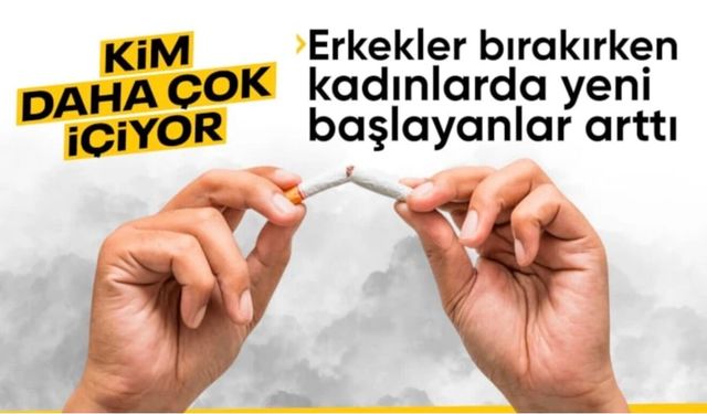 Türkiye'de kadınlarda tütün kullanımı 17 yılda yüzde 35 arttı