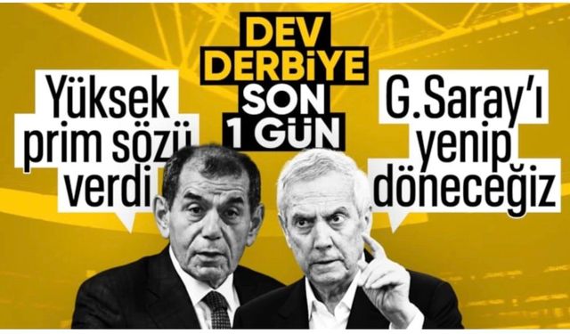 Aziz Yıldırım yeneriz dedi, Dursun Özbek prim sözü verdi