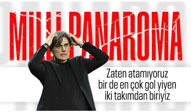 A Milli Futbol Takımımız, Uluslar Ligi'nde en çok gol yiyen takımlar arasında