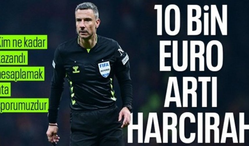 Galatasaray - Fenerbahçe maçının hakemi Slavko Vincic ne kadar kazandı