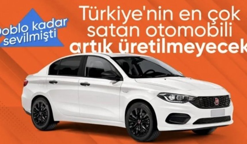 Türkiye'nin en çok satan otomobili Fiat Egea Sedan, 2026'da yollara veda ediyor