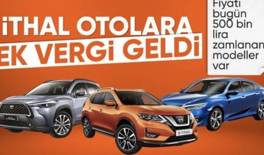 Otomobil fiyatlarında yeni vergi dönem başladı