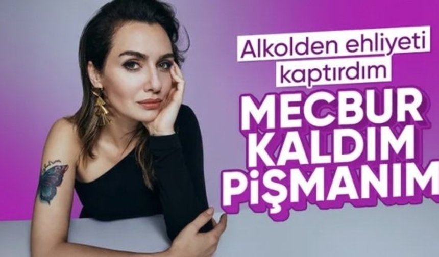 Ehliyetini kaptıran Birce Akalay, günler sonra konuştu