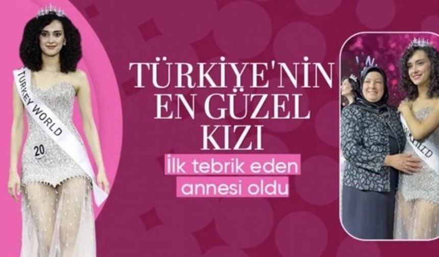Miss Turkey'de Türkiye kraliçesi seçildi