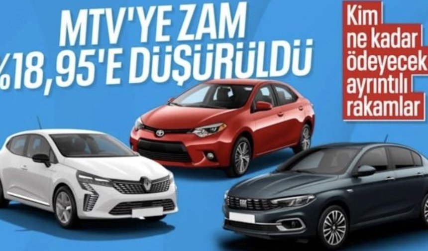 MTV'de 2026 rakamları netleşti: Hangi araç sahibi ne kadar ödeyecek