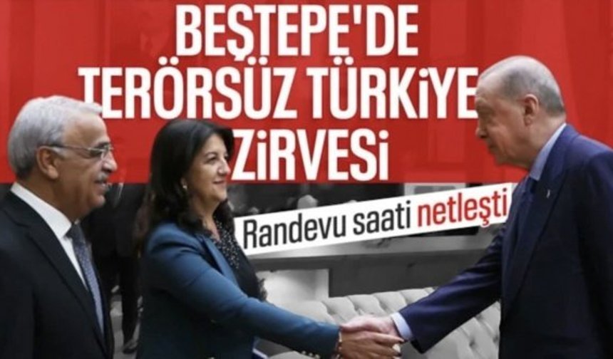 DEM Parti heyeti, yarın Cumhurbaşkanı Erdoğan'ı ziyaret edecek