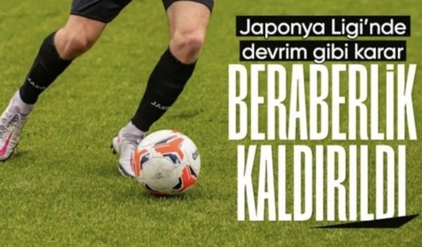 Japonya Profesyonel Futbol Ligi'nde beraberlik dönemi sona erdi