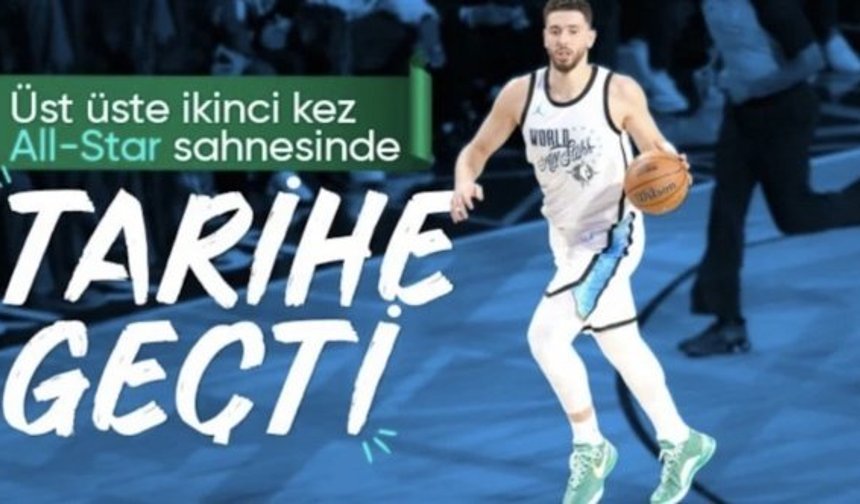 NBA All-Star'da tarihi gece: Alperen Şengün sahne aldı