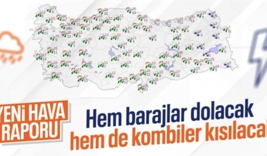 Ülke genelinde sıcaklıklar artıyor: Yağışlar sürüyor